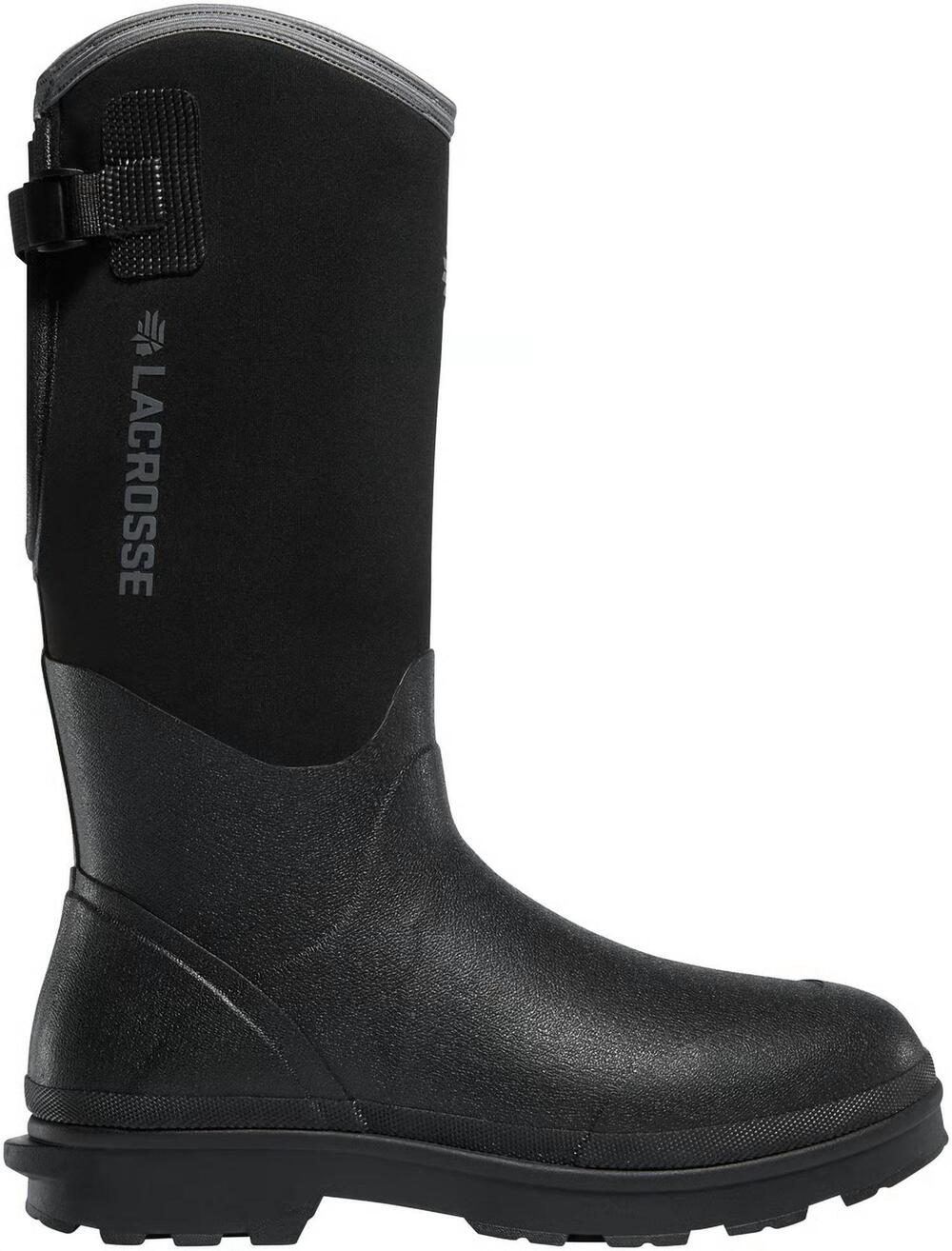 NEW LACROSSE men's alpha range 14 utility boot in black